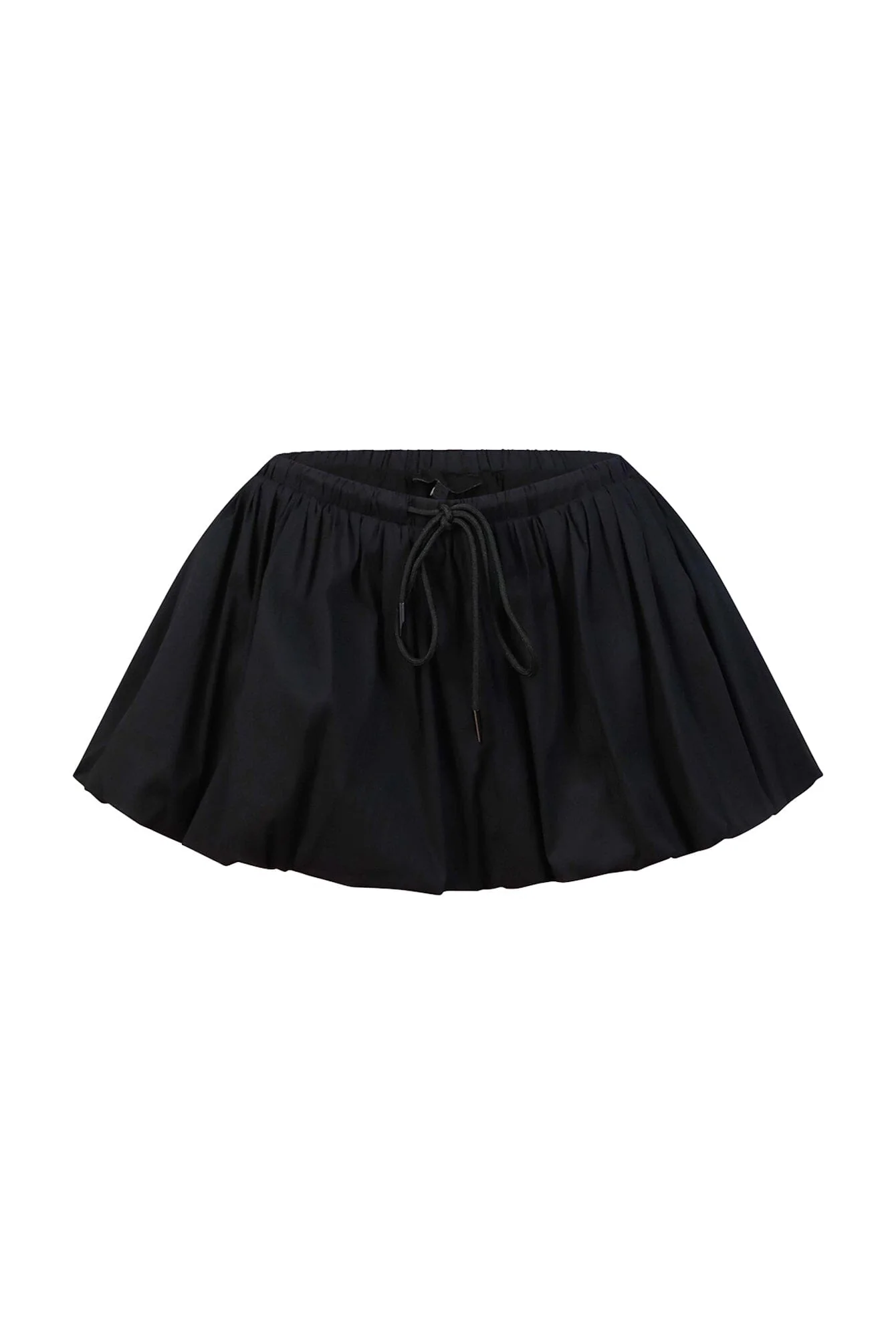 Murphy Bubble Mini Skirt With Drawstring - Image 3