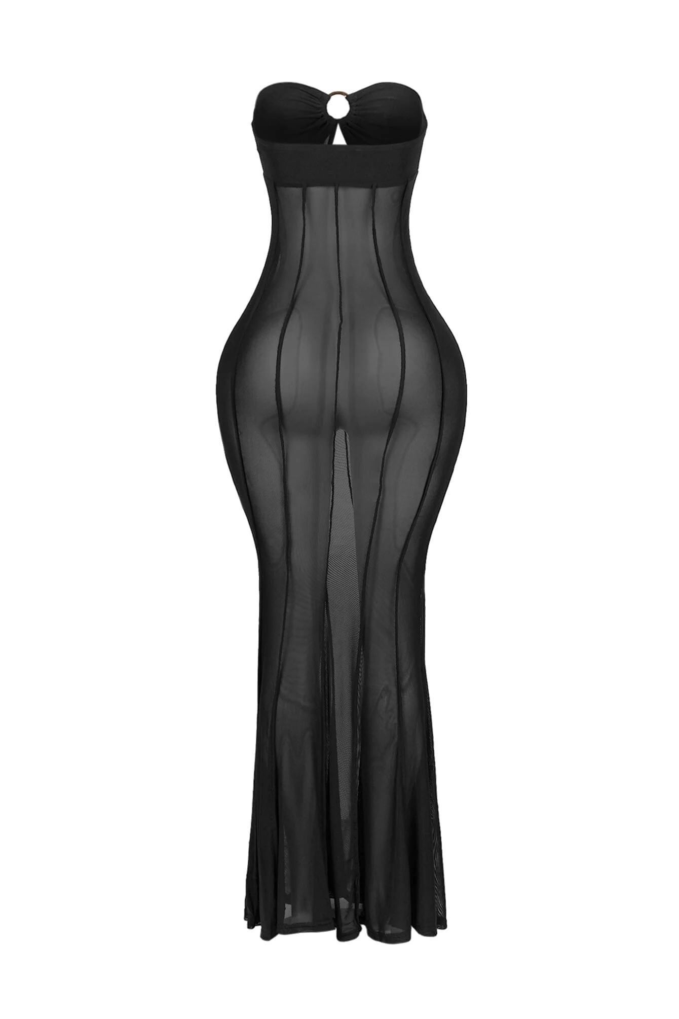 Naiara Seam Flare Mermaid Tube Dress - Image 5