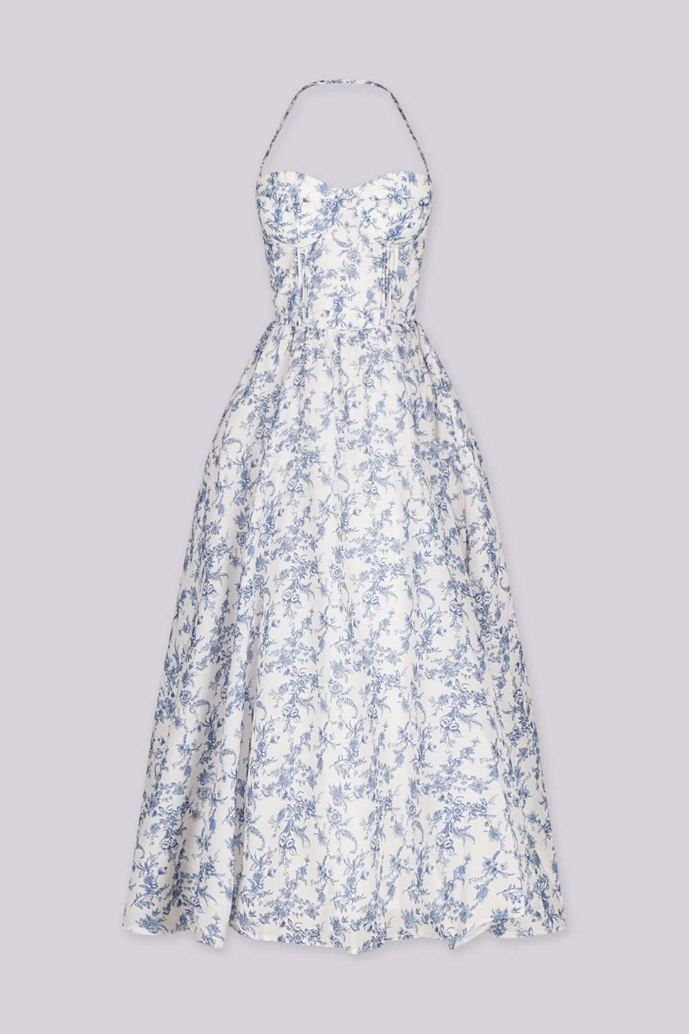 Nami Floral Garden Midi Dress - Image 3