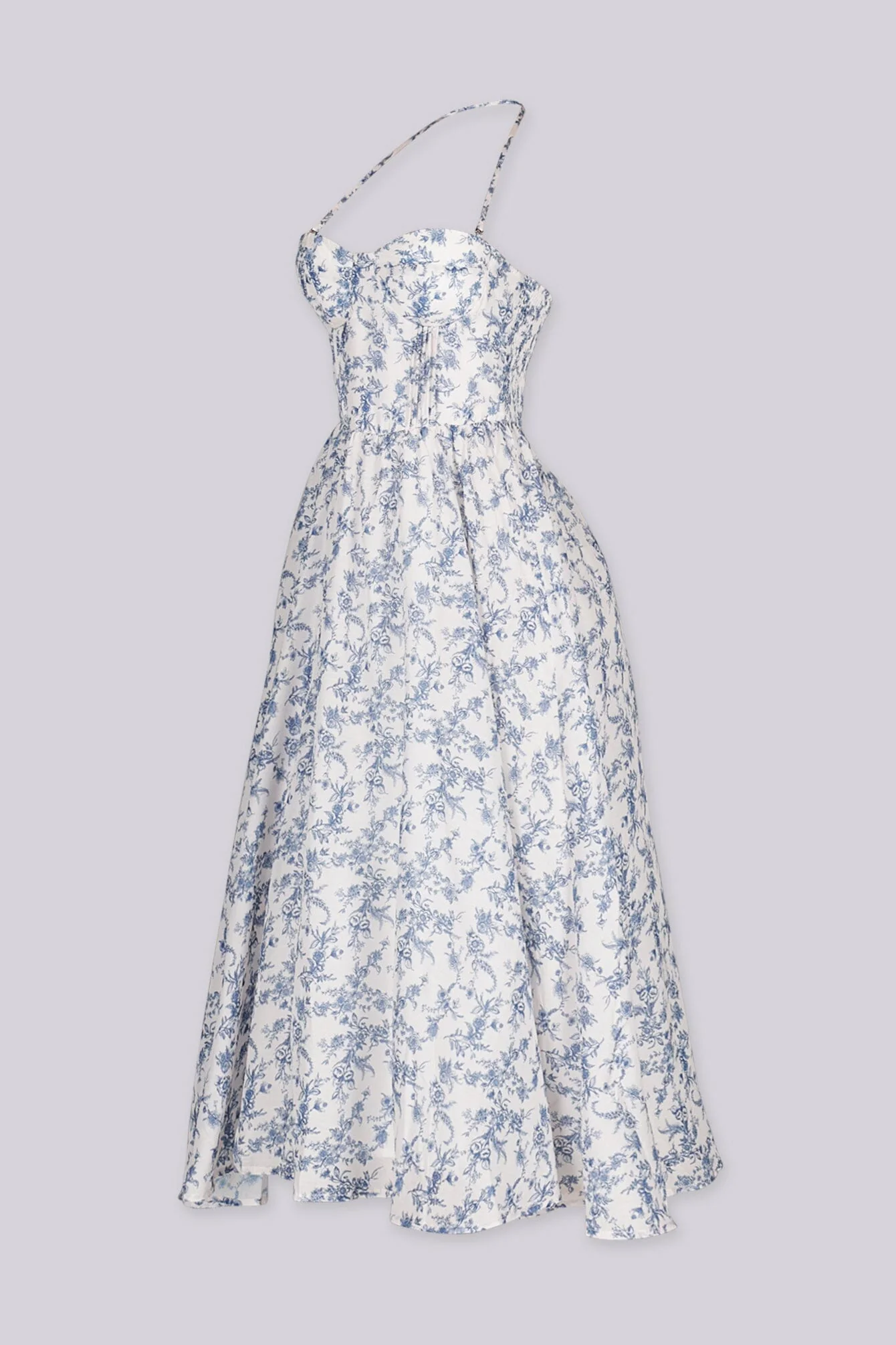 Nami Floral Garden Midi Dress - Image 4