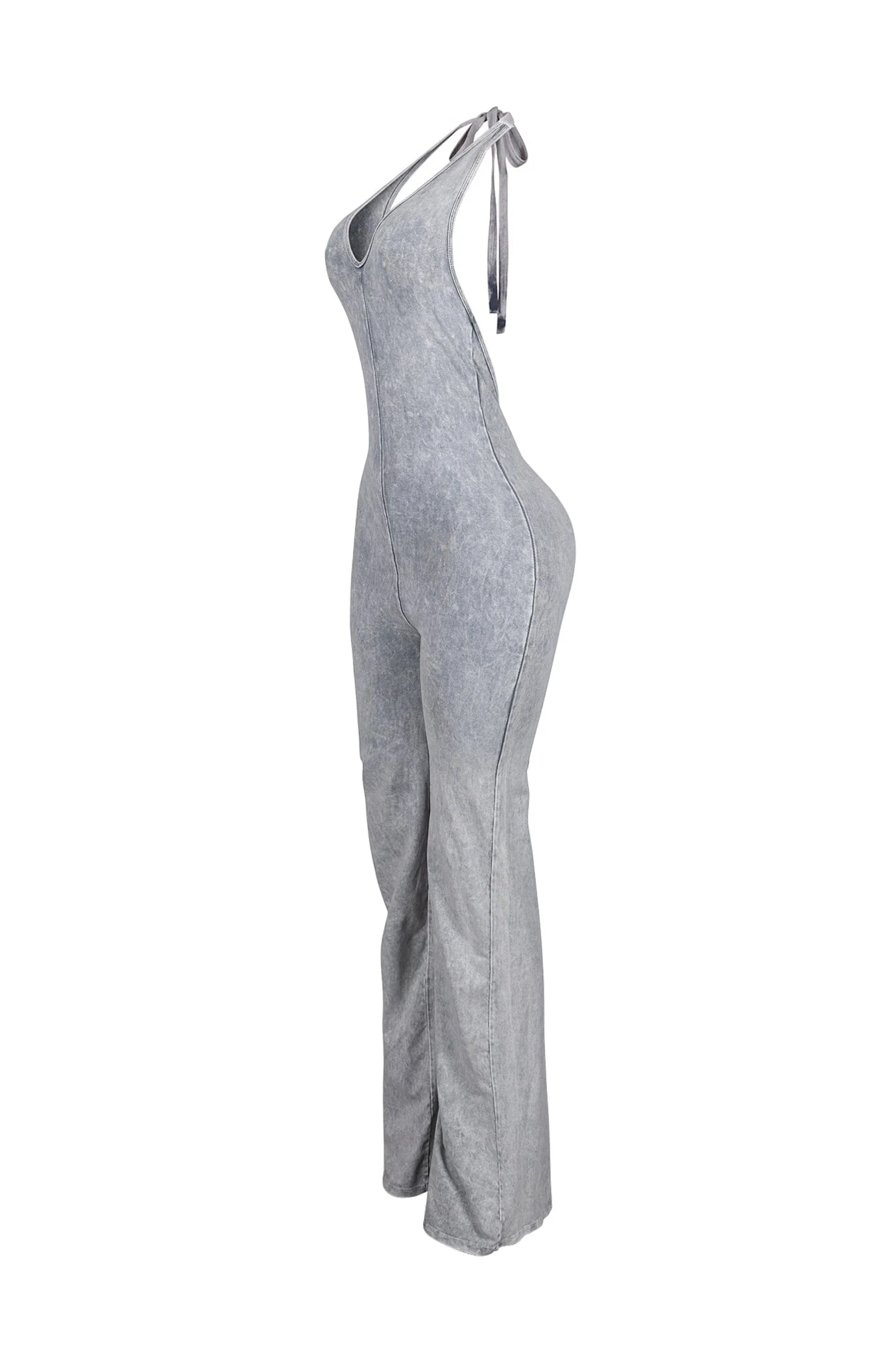 Nariko Halter Mineral Washed Jumpsuit - Image 9