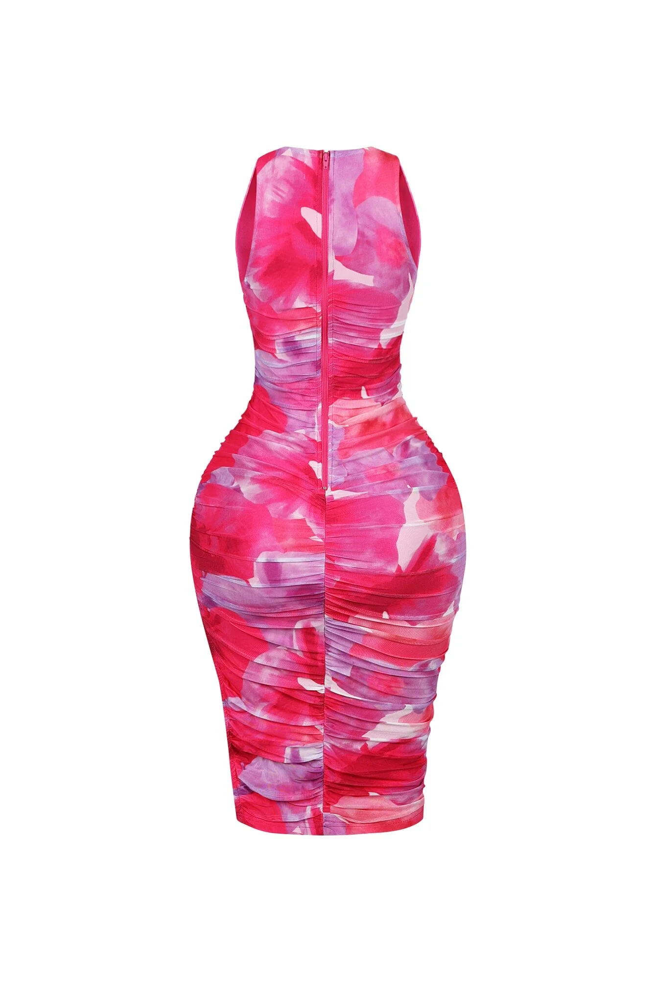 Nevada Mesh Print Sleeveless Midi Dress - Image 10