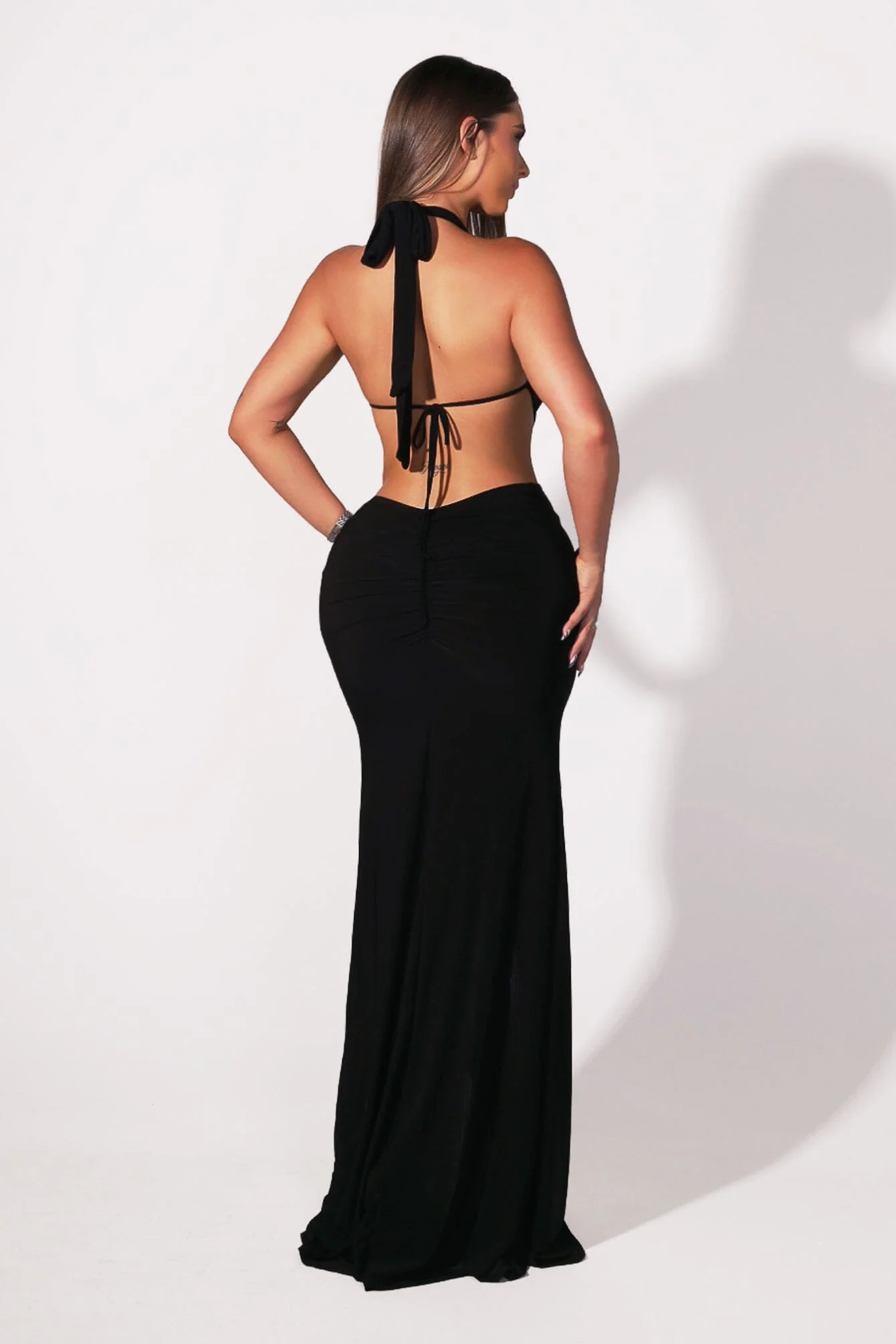 Nexus Halter O Ring Maxi Dress - Image 4