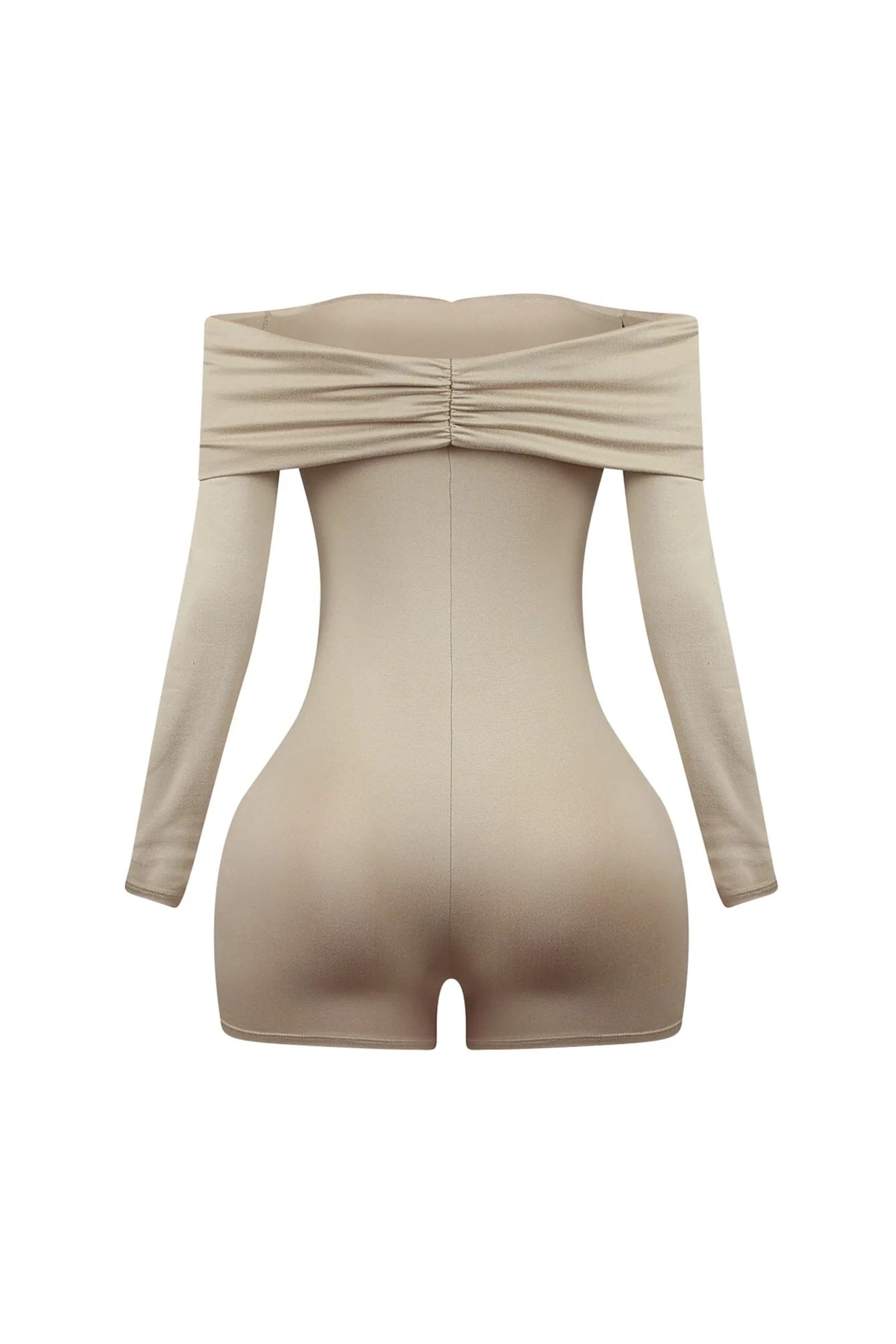 Noelle Off Shoulder Long Sleeve Romper - Image 7