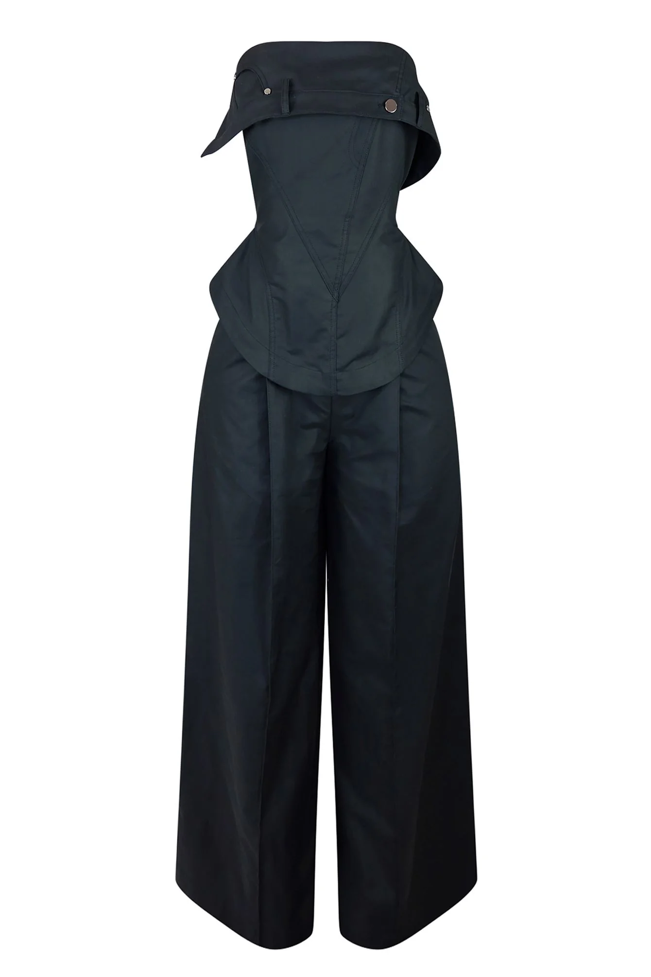 Paige Wide Leg Tube Jumpsuit - Image 2