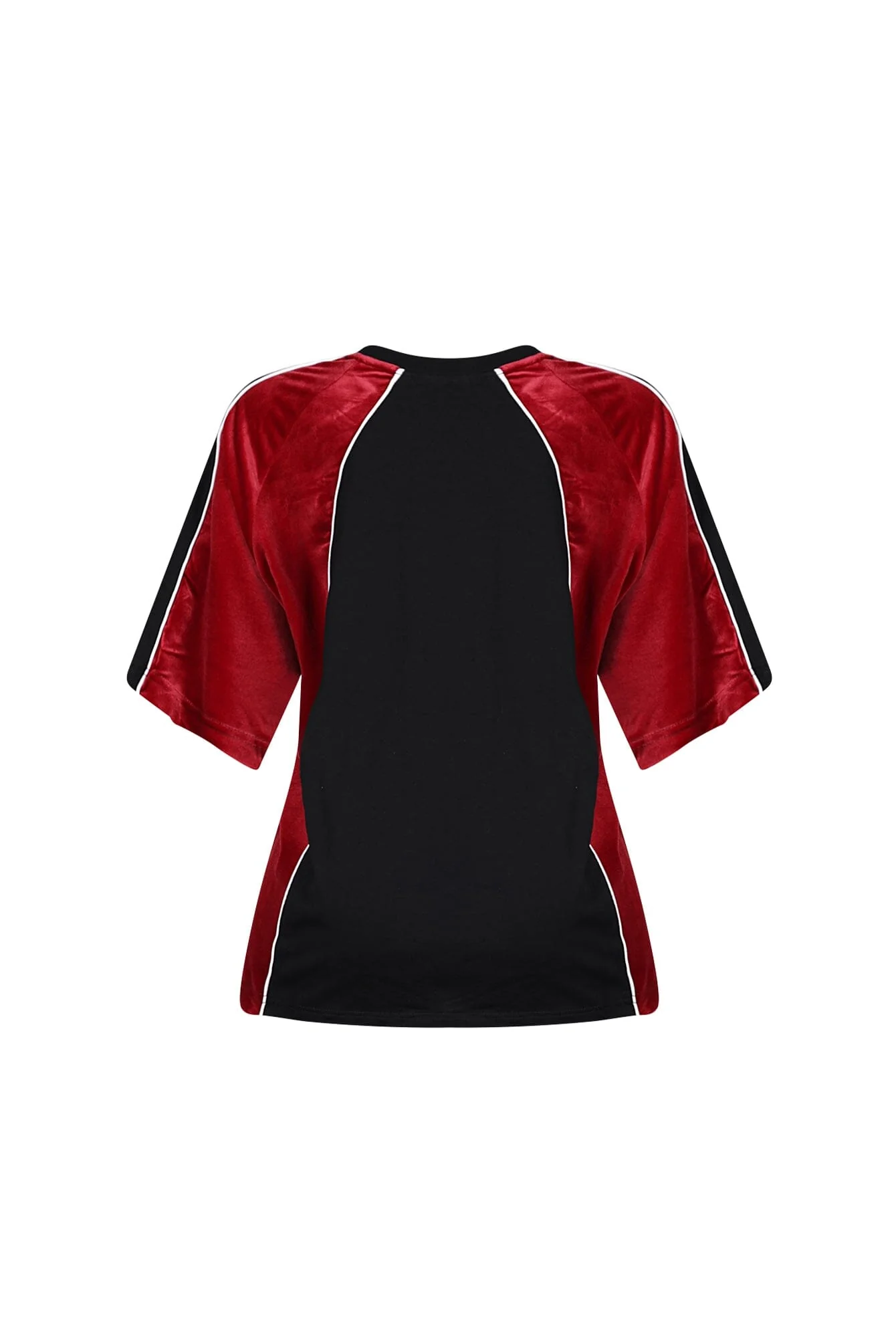 Ramses Velvet Round Neck Graphic Top - Image 4