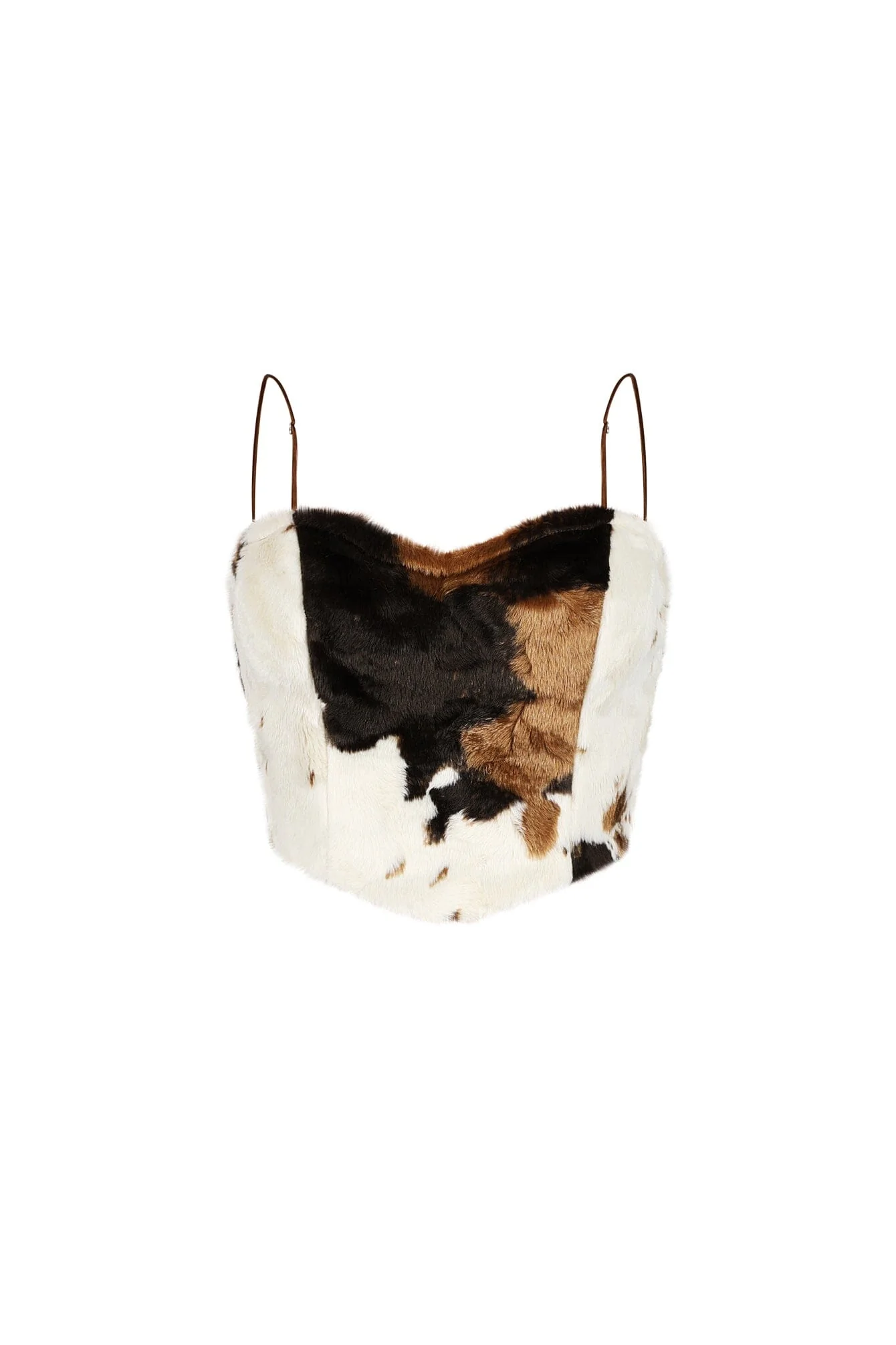 Ranch Romance Fur Crop Top - Image 3