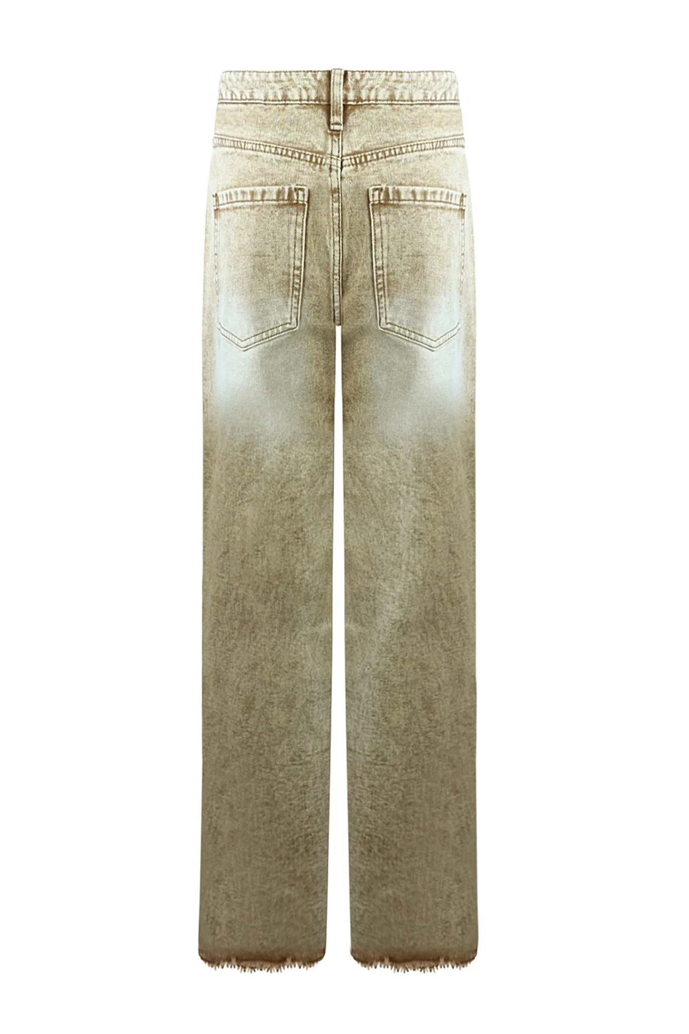 Rebye Frayed Washed Jeans - Image 4