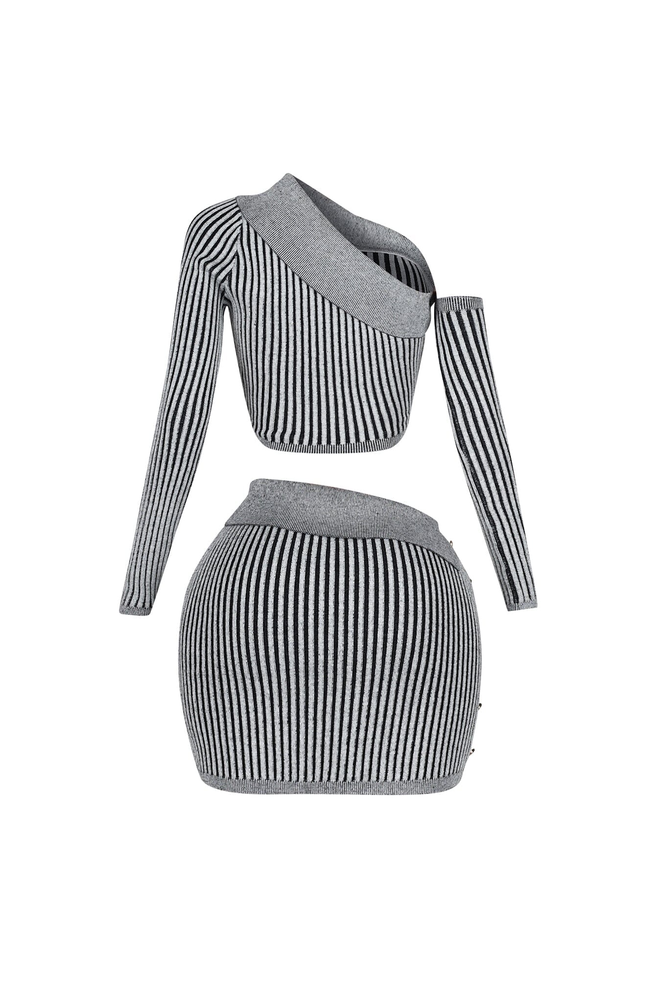 Romanticizing Fall Knit Top & Skirt SET - Image 9