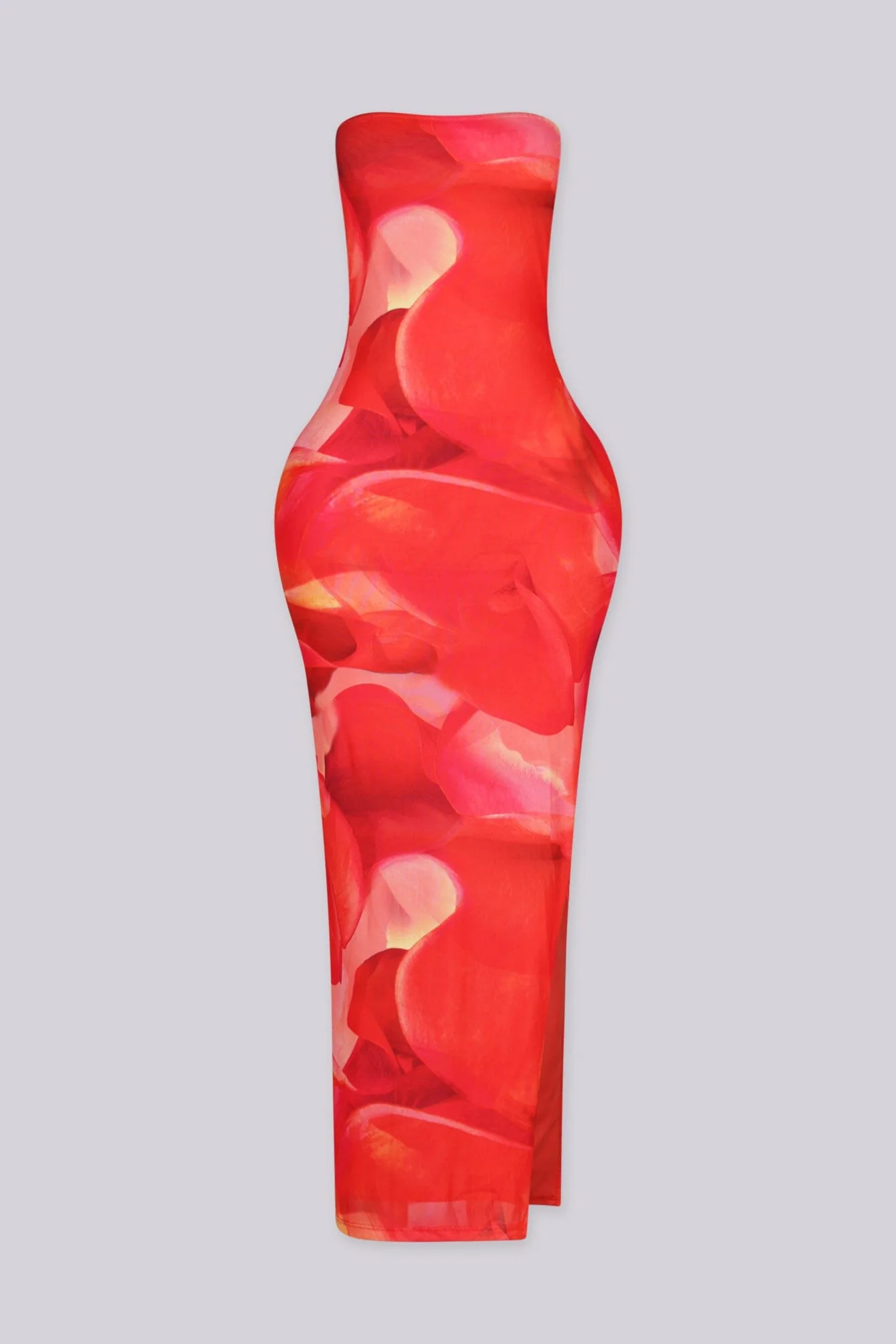 Ruby Stone Slit Maxi Dress - Image 3