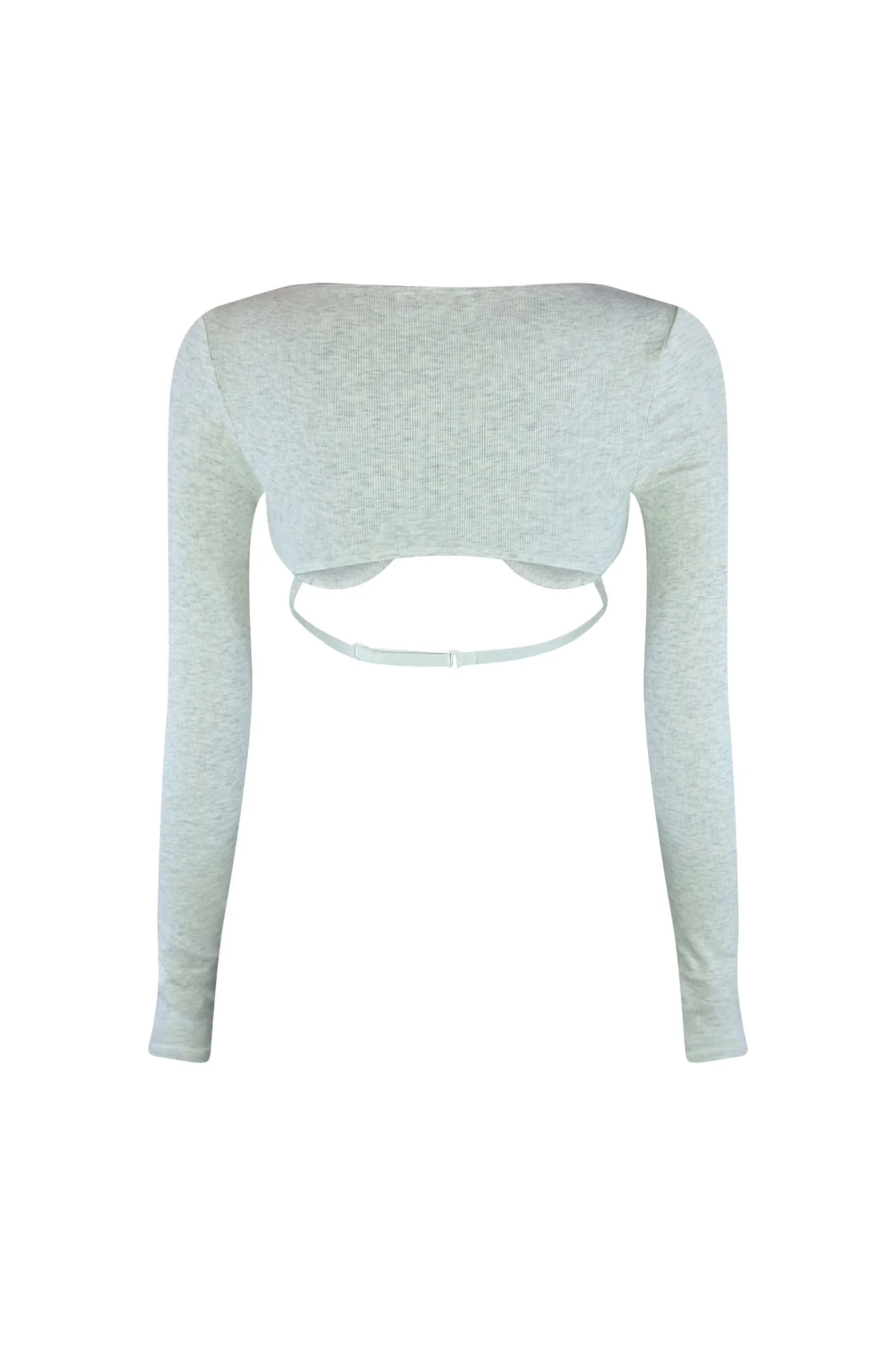 Ruve Wired Ribbed Crop Top - Image 4