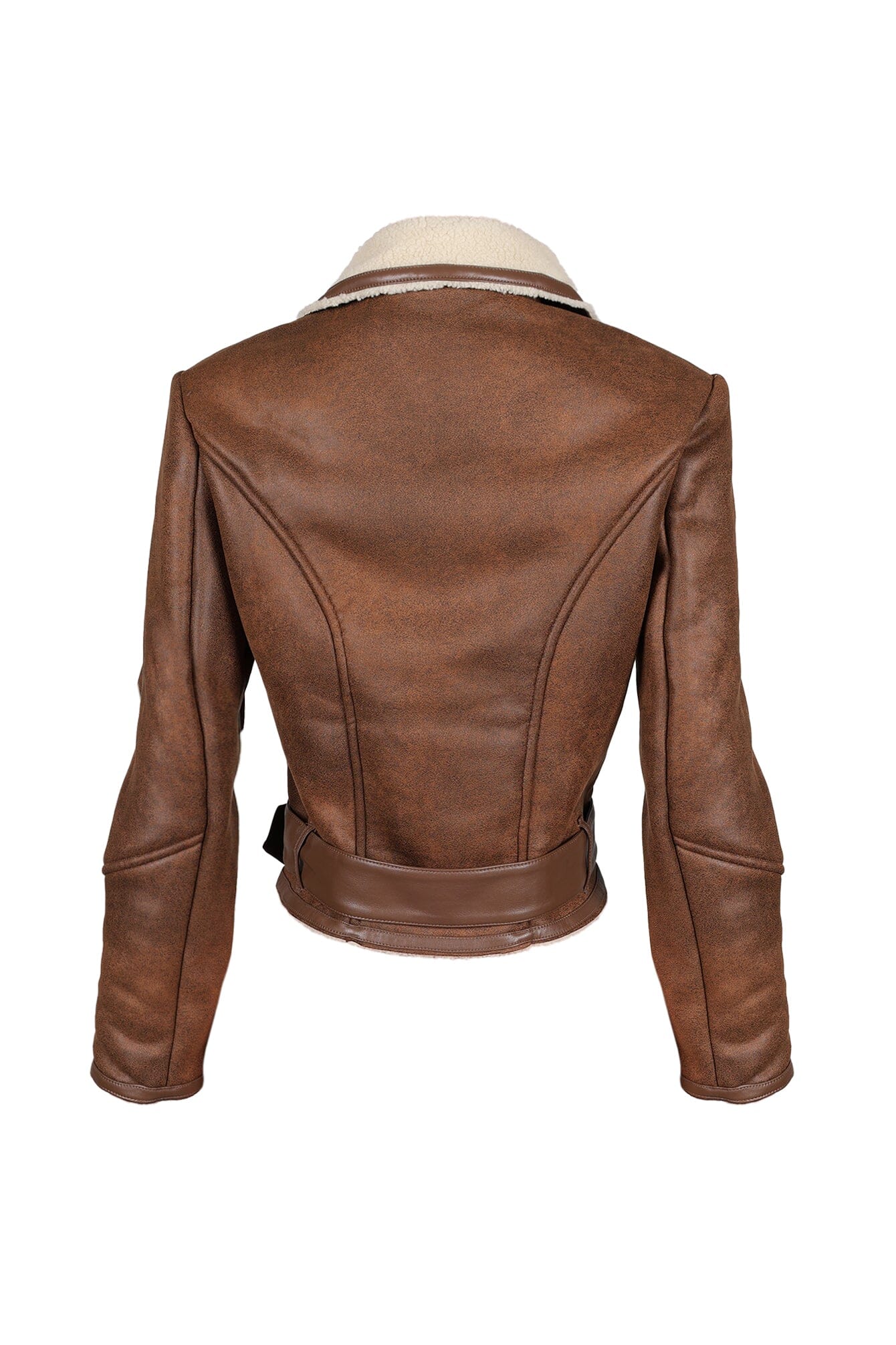 Sammie Faux Leather Mustang Jacket - Image 9