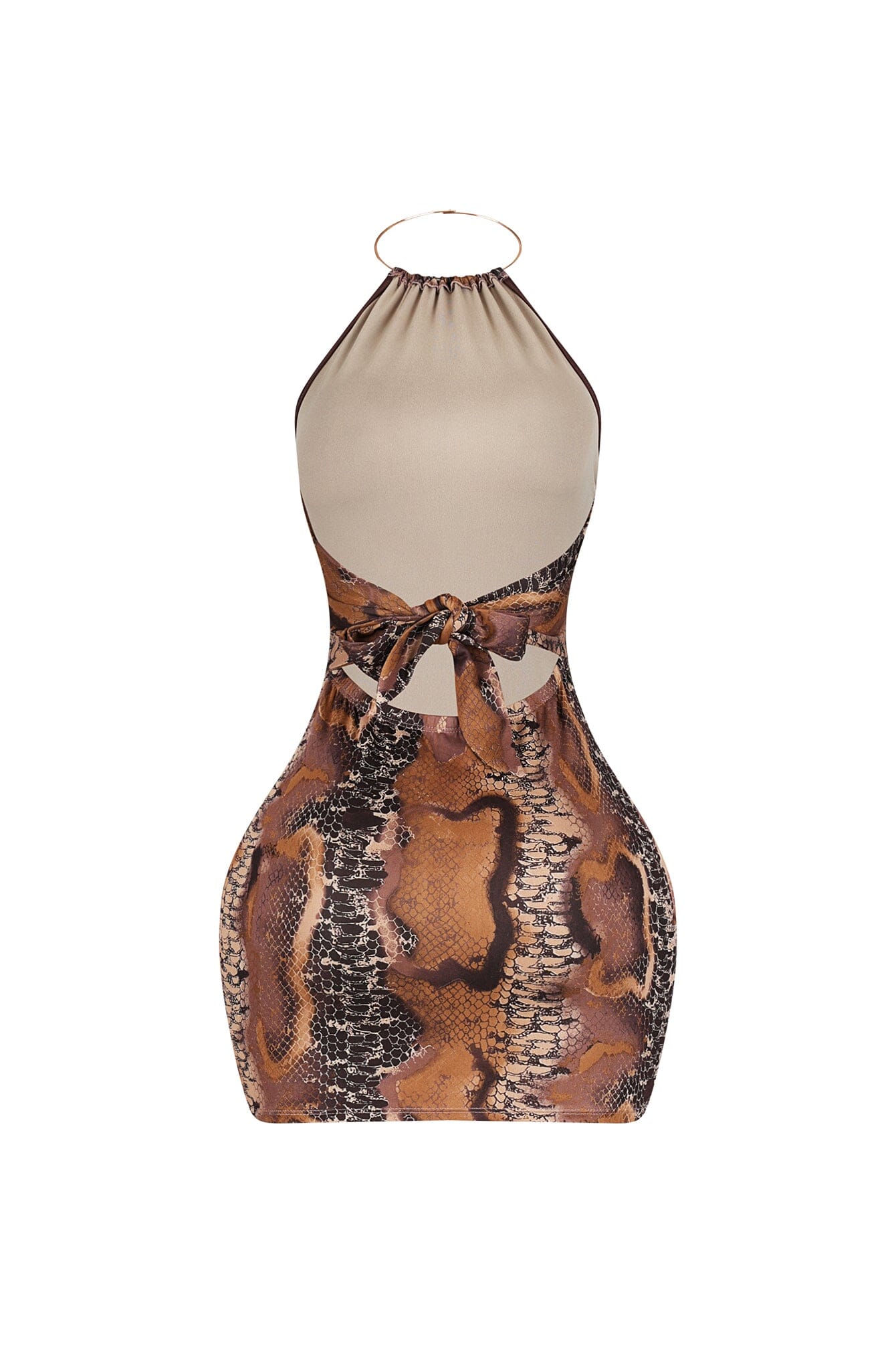 Sedona Metal Choker Mini Dress - Image 5