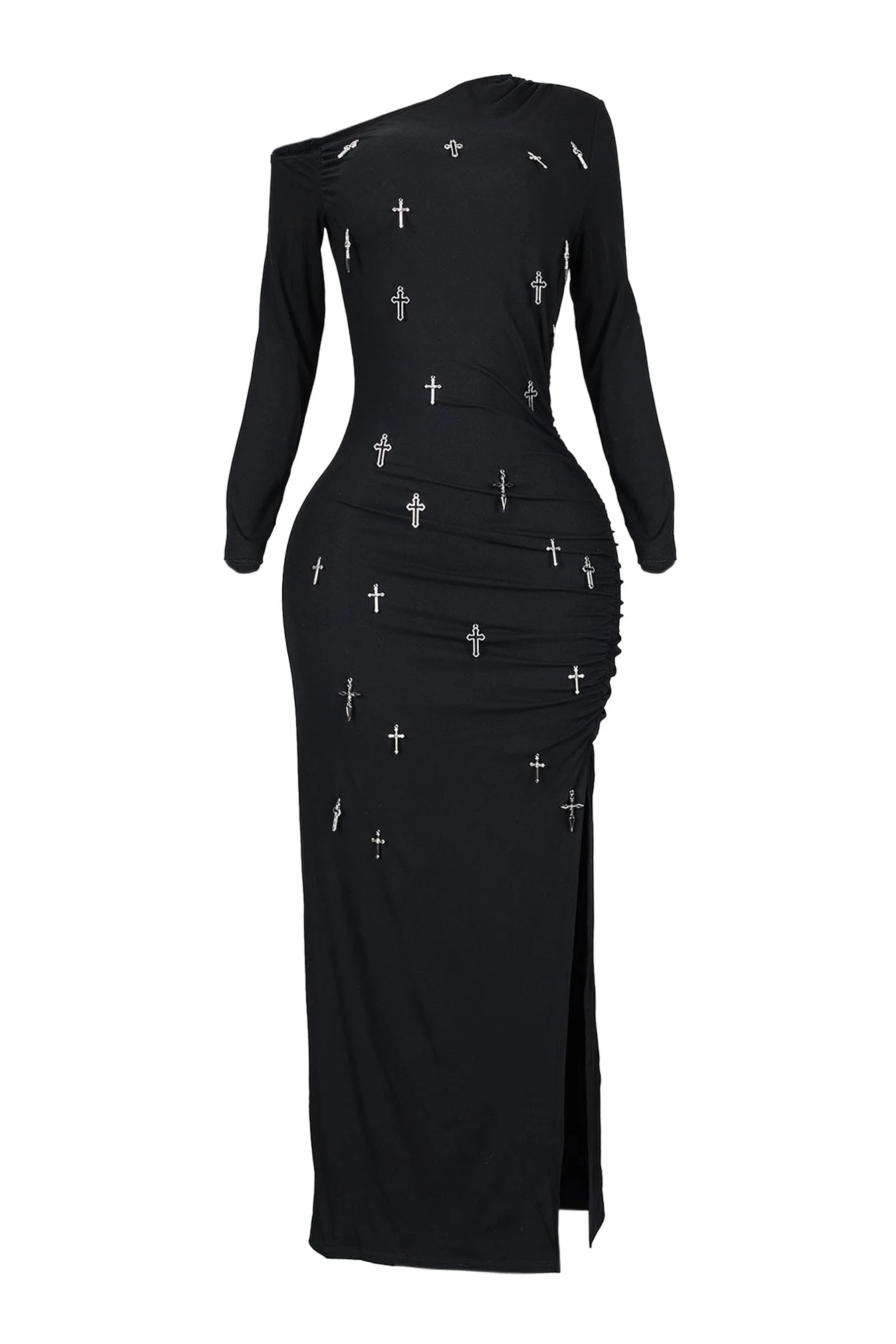 Set Me Free Cross Metal Maxi Dress - Image 3