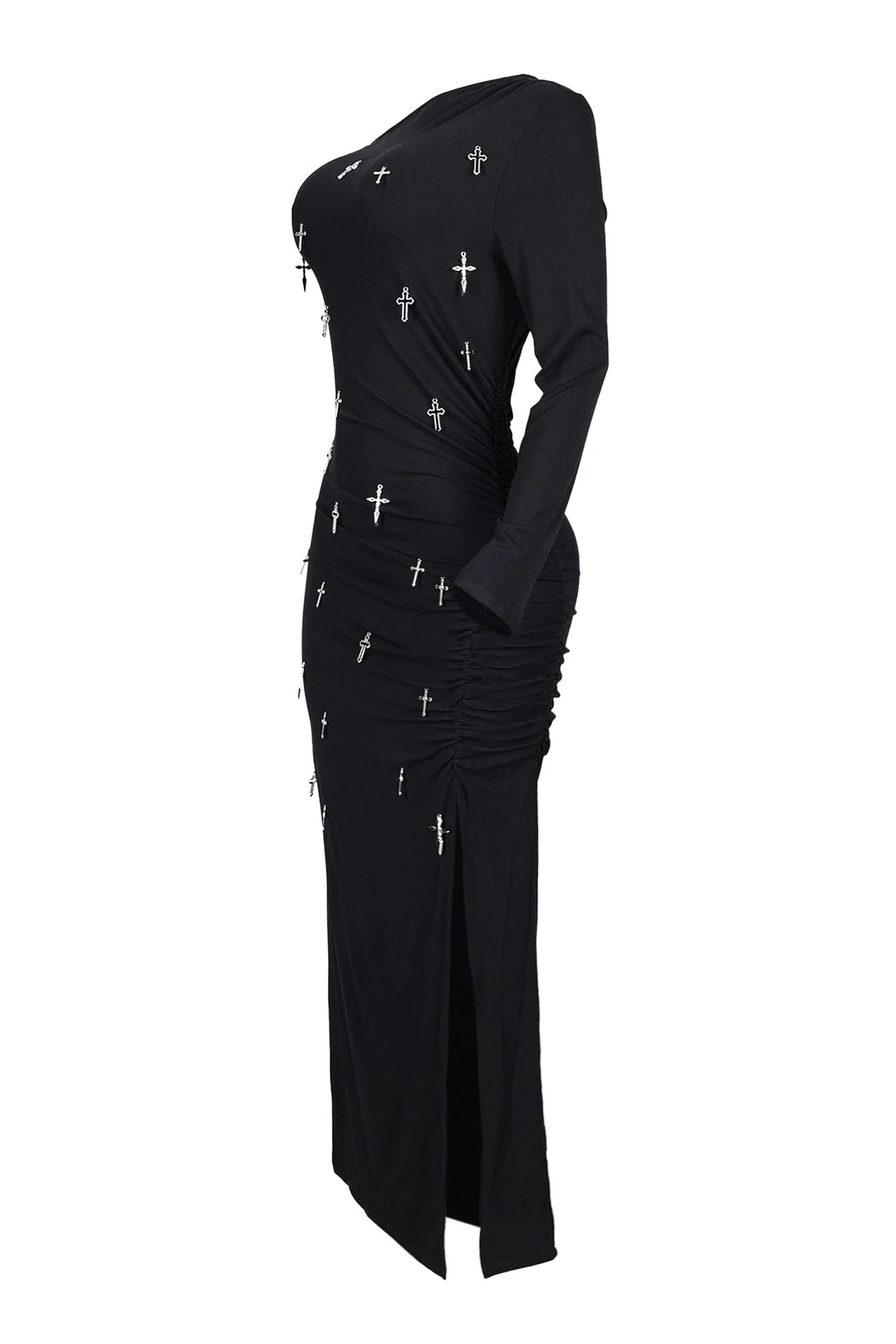 Set Me Free Cross Metal Maxi Dress - Image 4