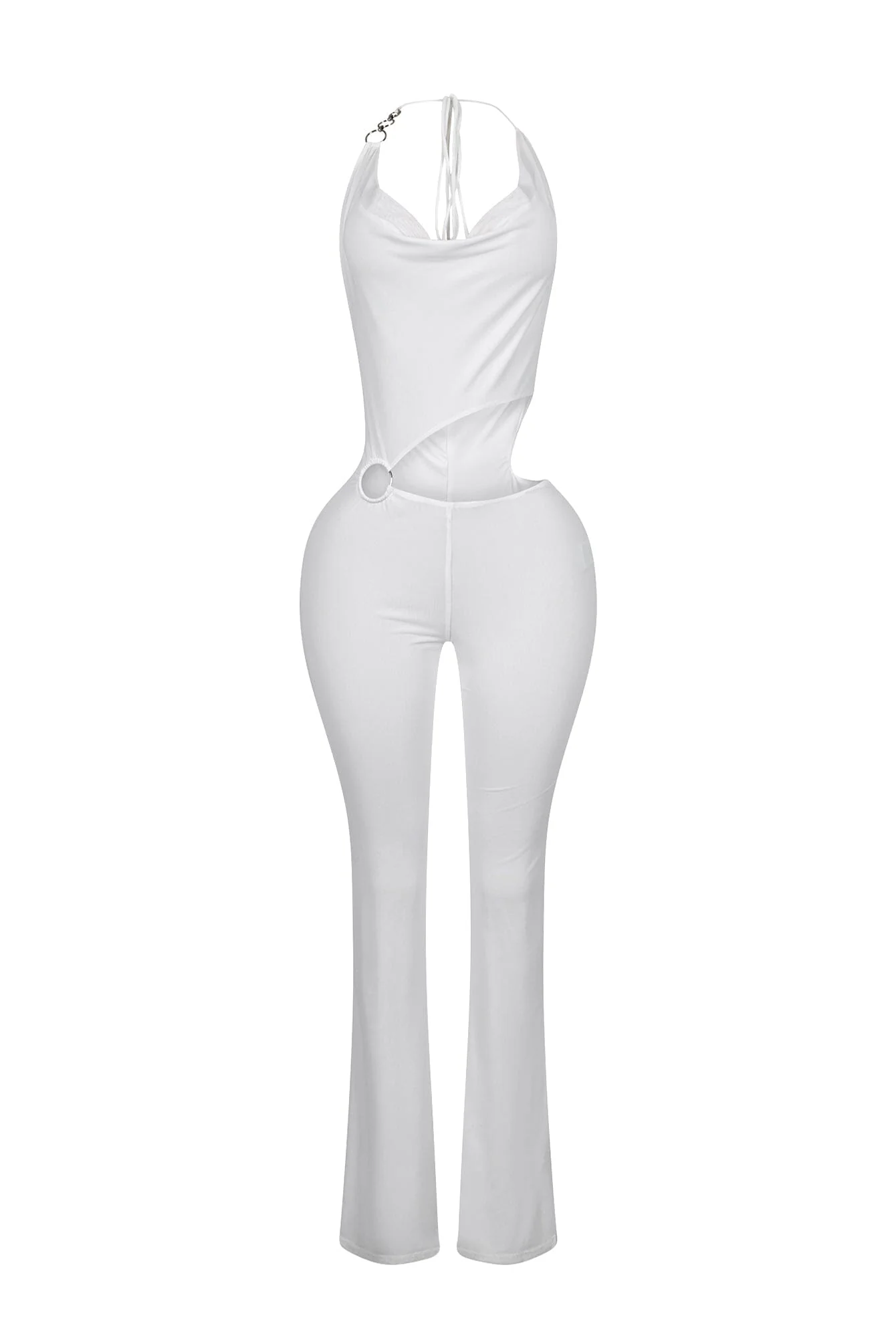 Shiva O Ring Cut Out Detail Jumpsuit - Image 12