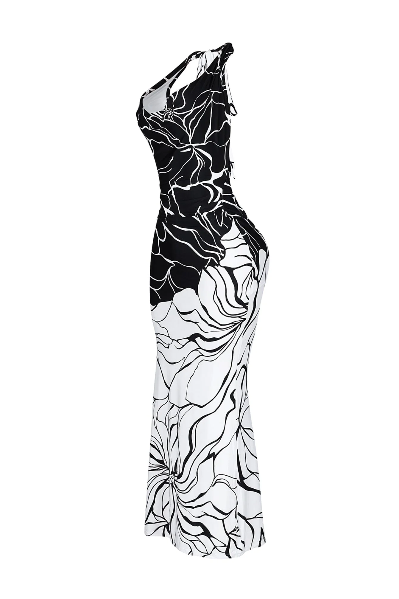 Silkflow Cowl Maxi Dress - Image 4
