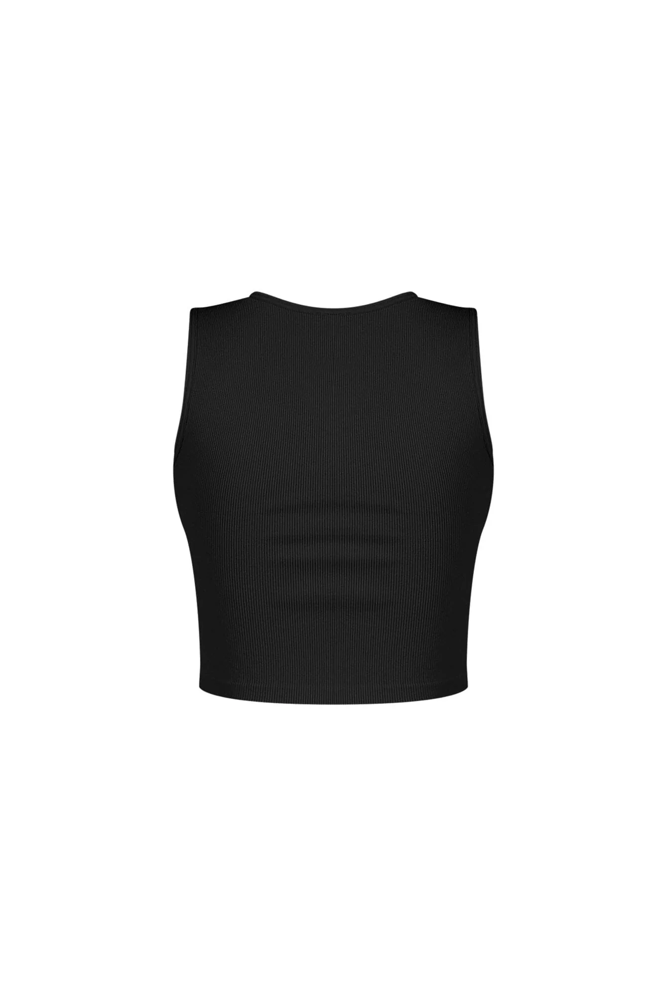 Slimbase Ribbed Slit Tank Top - Image 11