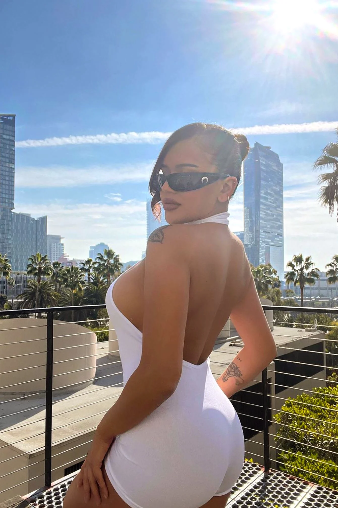 Soft Smooth Open Back Romper - Image 6