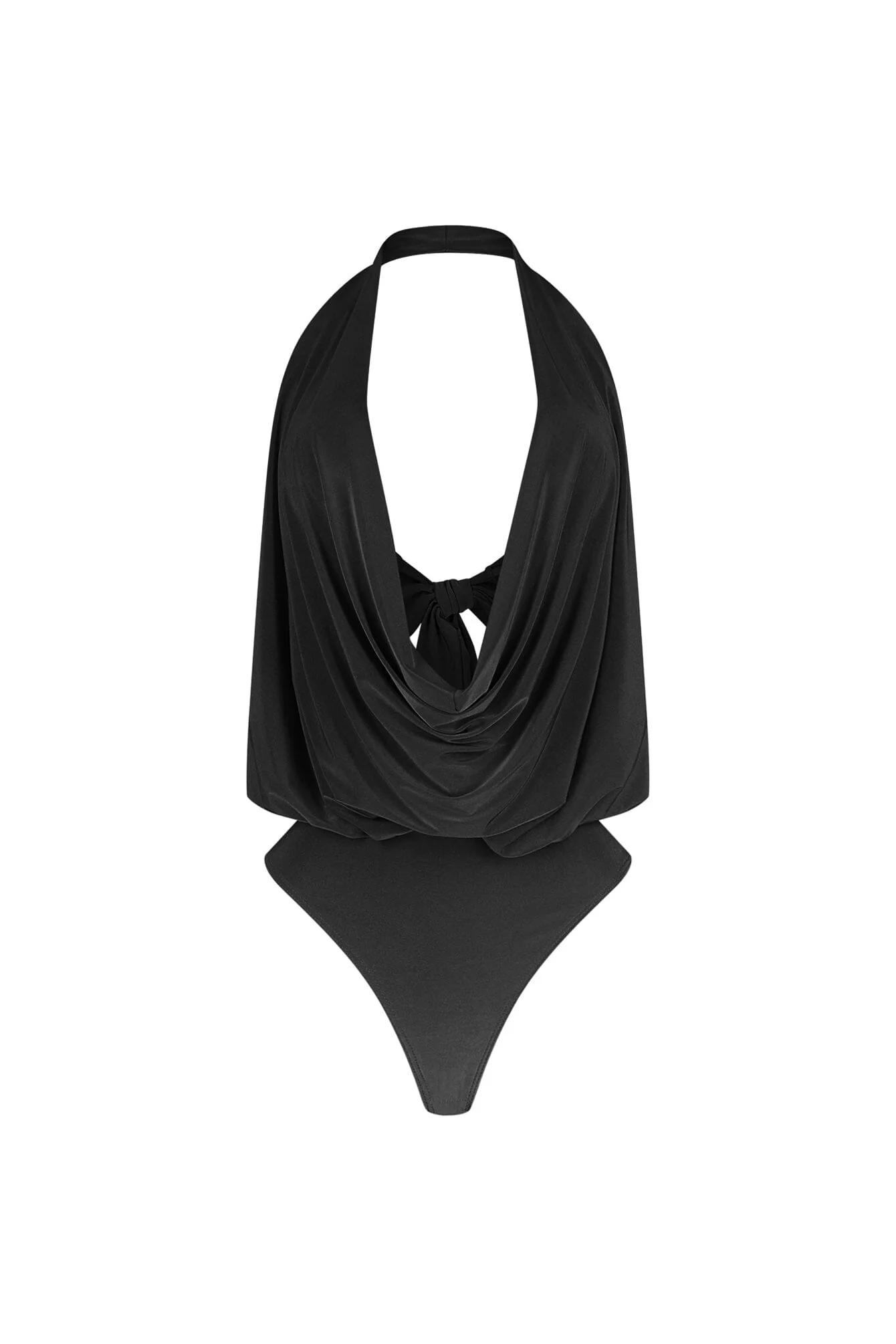 Softly Luxurious Cowl Bodysuit - Image 3