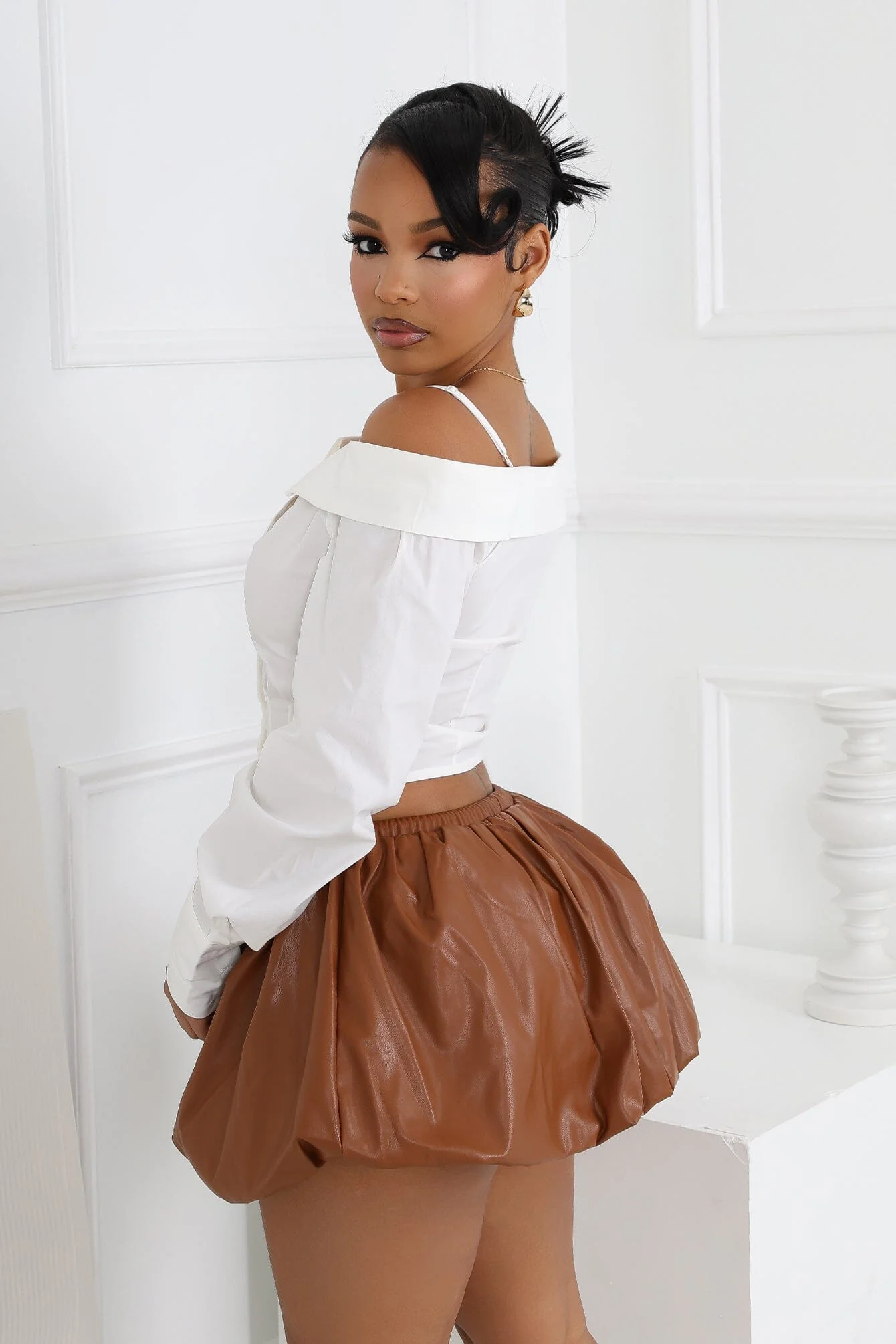 Sonia Off Shoulder Blouse Top - Image 2