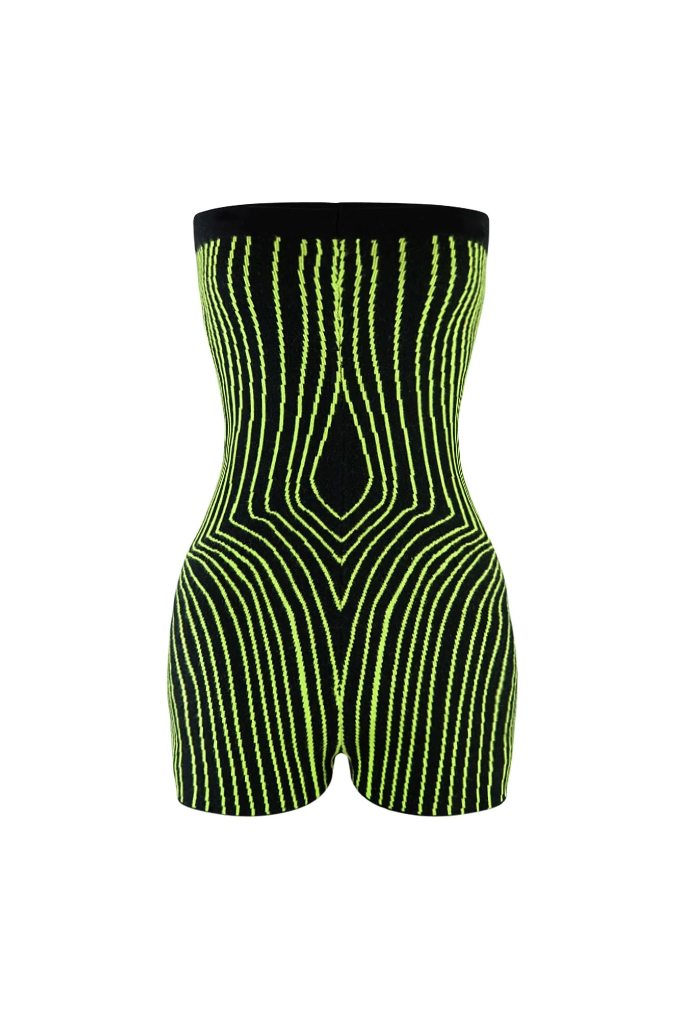 Stay Focused Jacquard Knit Romper - Image 4