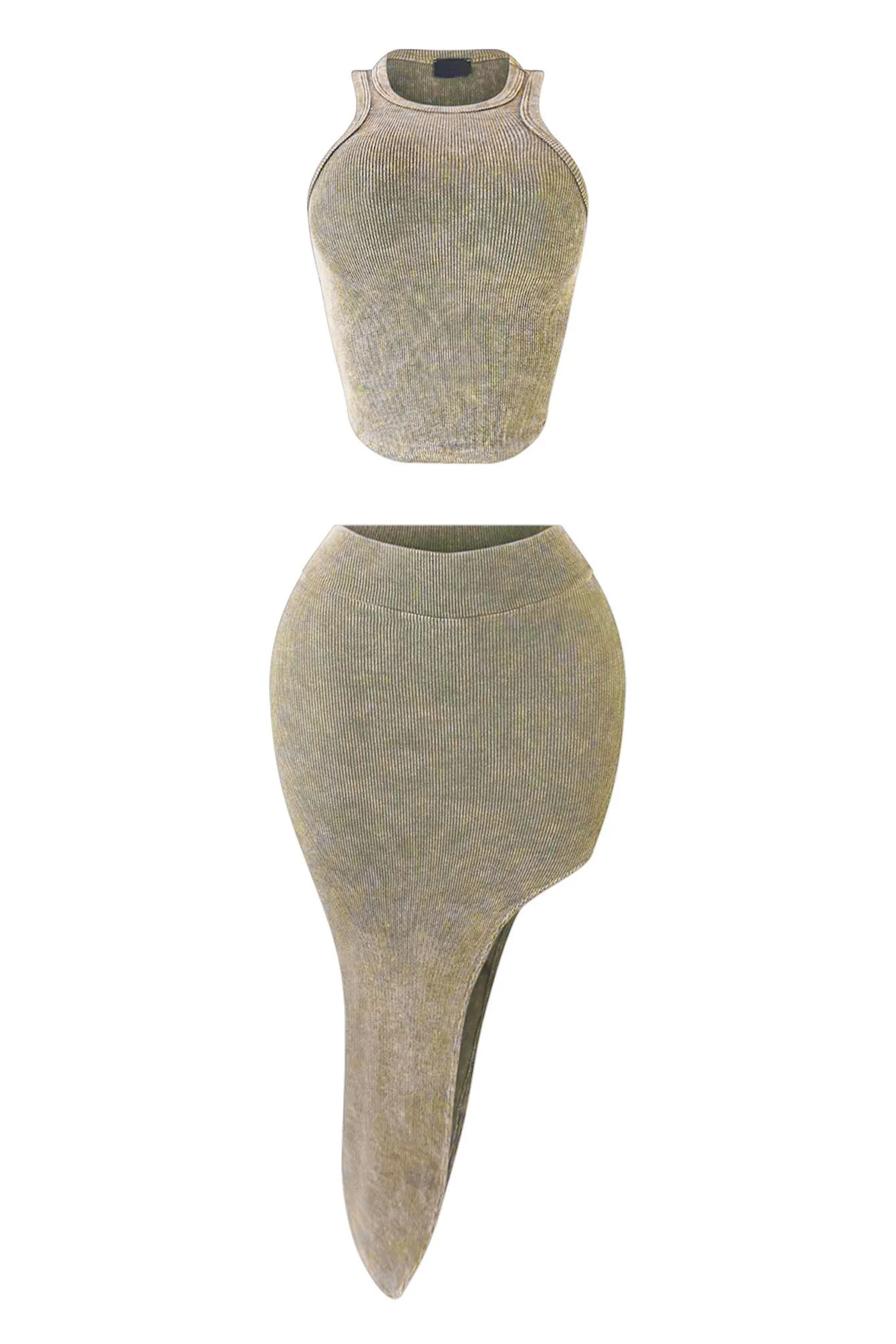 Still Your Best Mineral Washed Top& Skirt SET - Image 5