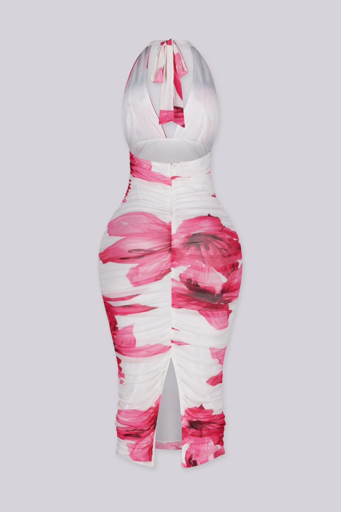 Stole the Show Halter Midi Dress - Image 6