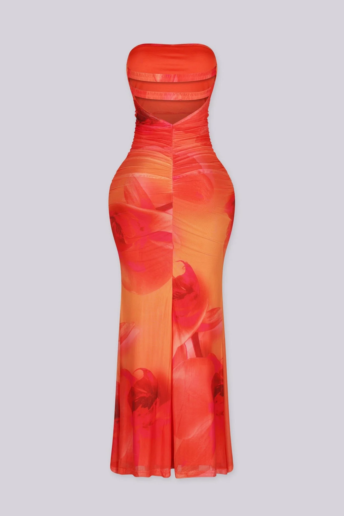Sundown Ruched Maxi Dress - Image 5