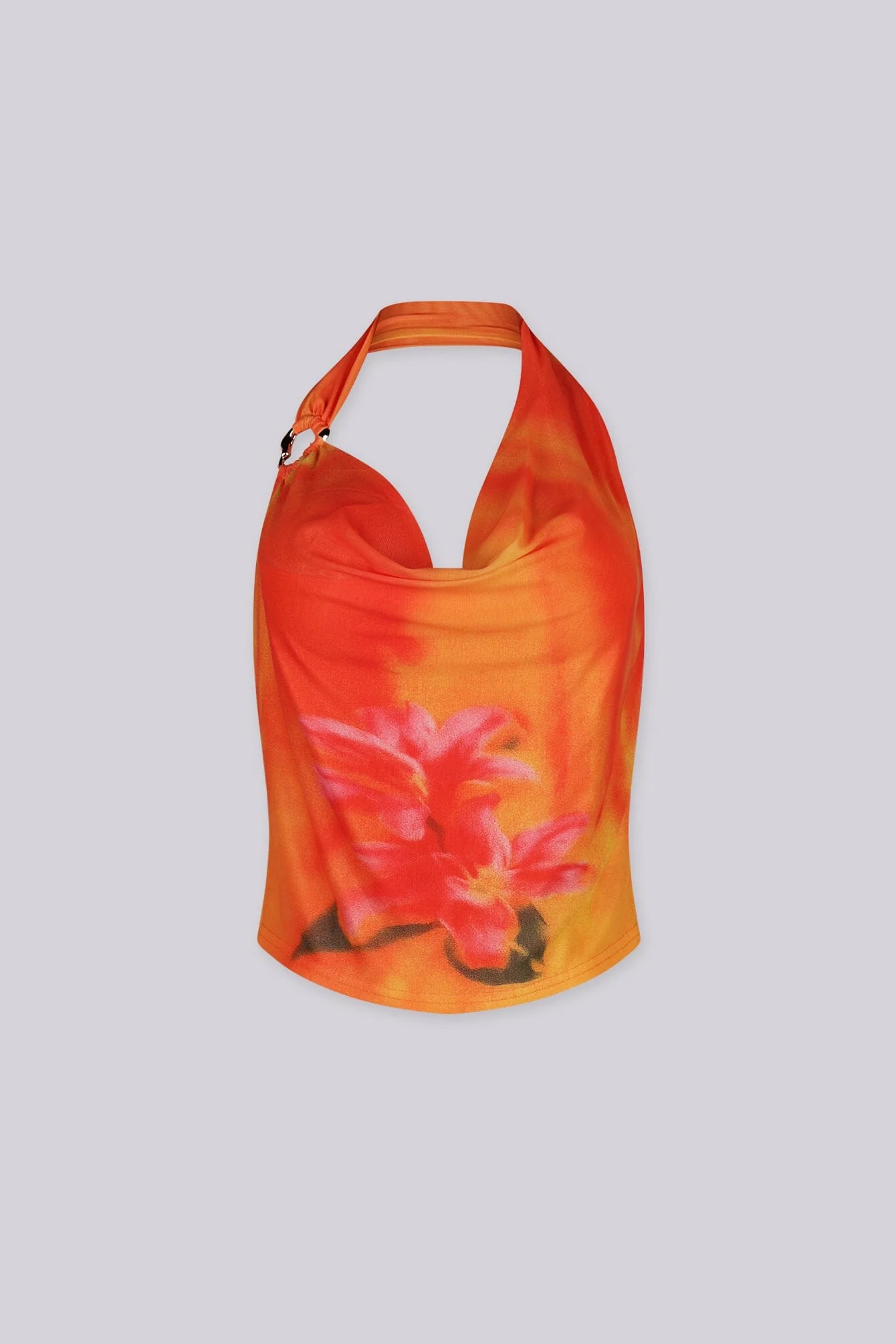 Sweet Sunshine Halter Crop Top - Image 4