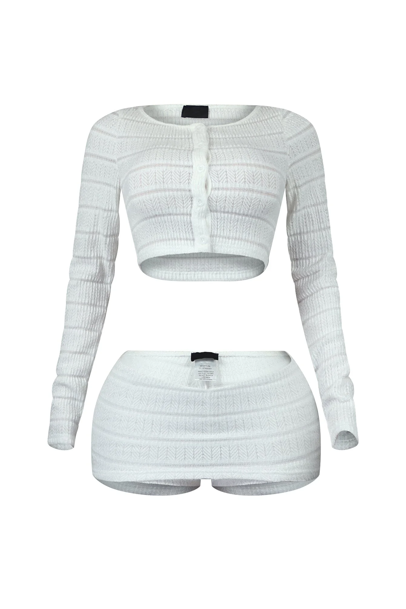 Take It Easy Knit Top & Skort SET - Image 7