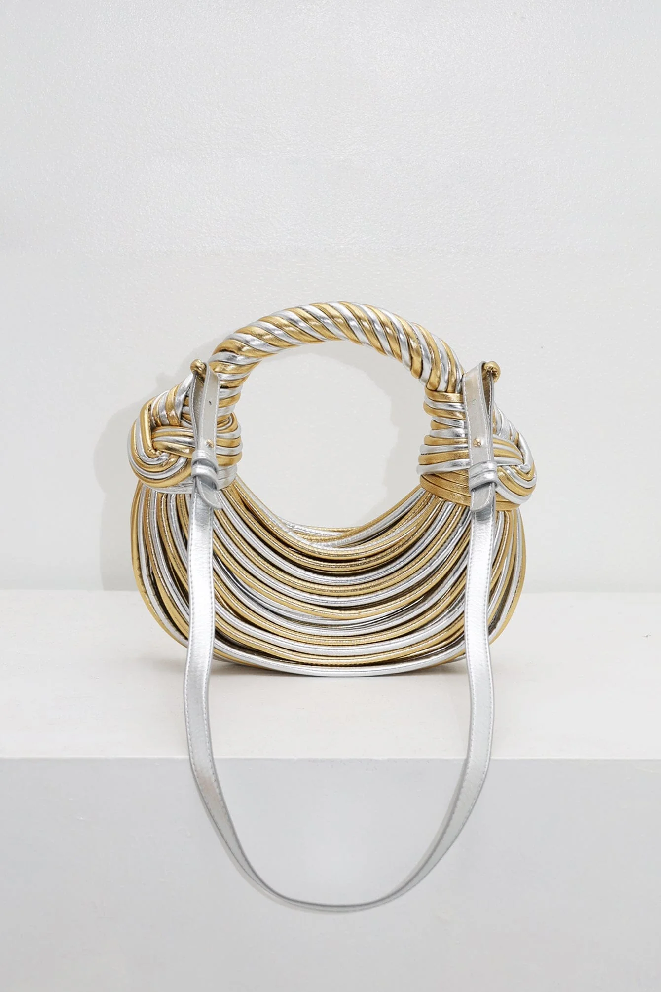 Tangle Half Moon Top Handle Bag - Image 6