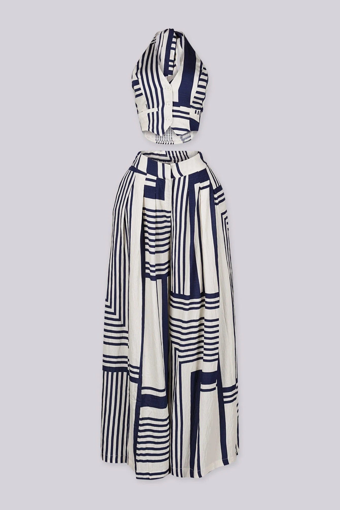 Sailor Maze Halter Top & Pants SET - Image 4