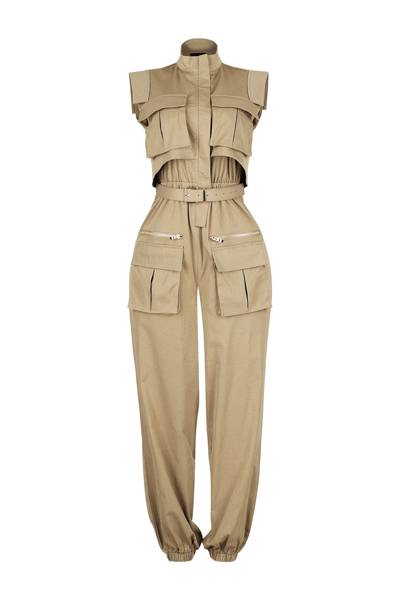 Utility Style Jumpsuit - Image 9