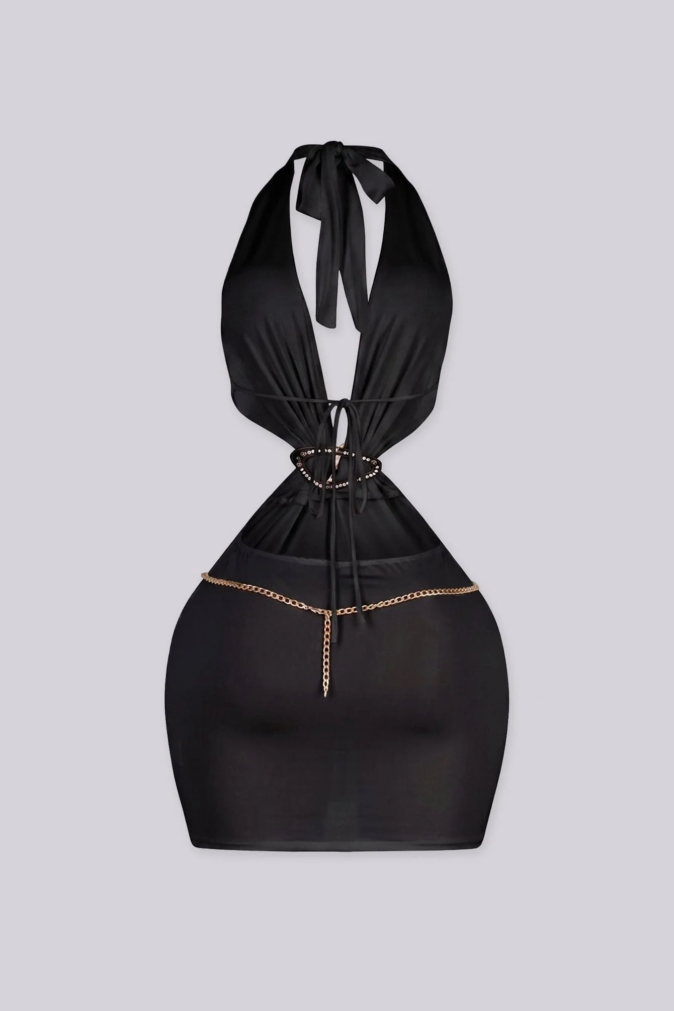 Vegas Night Halter Mini Dress - Image 7