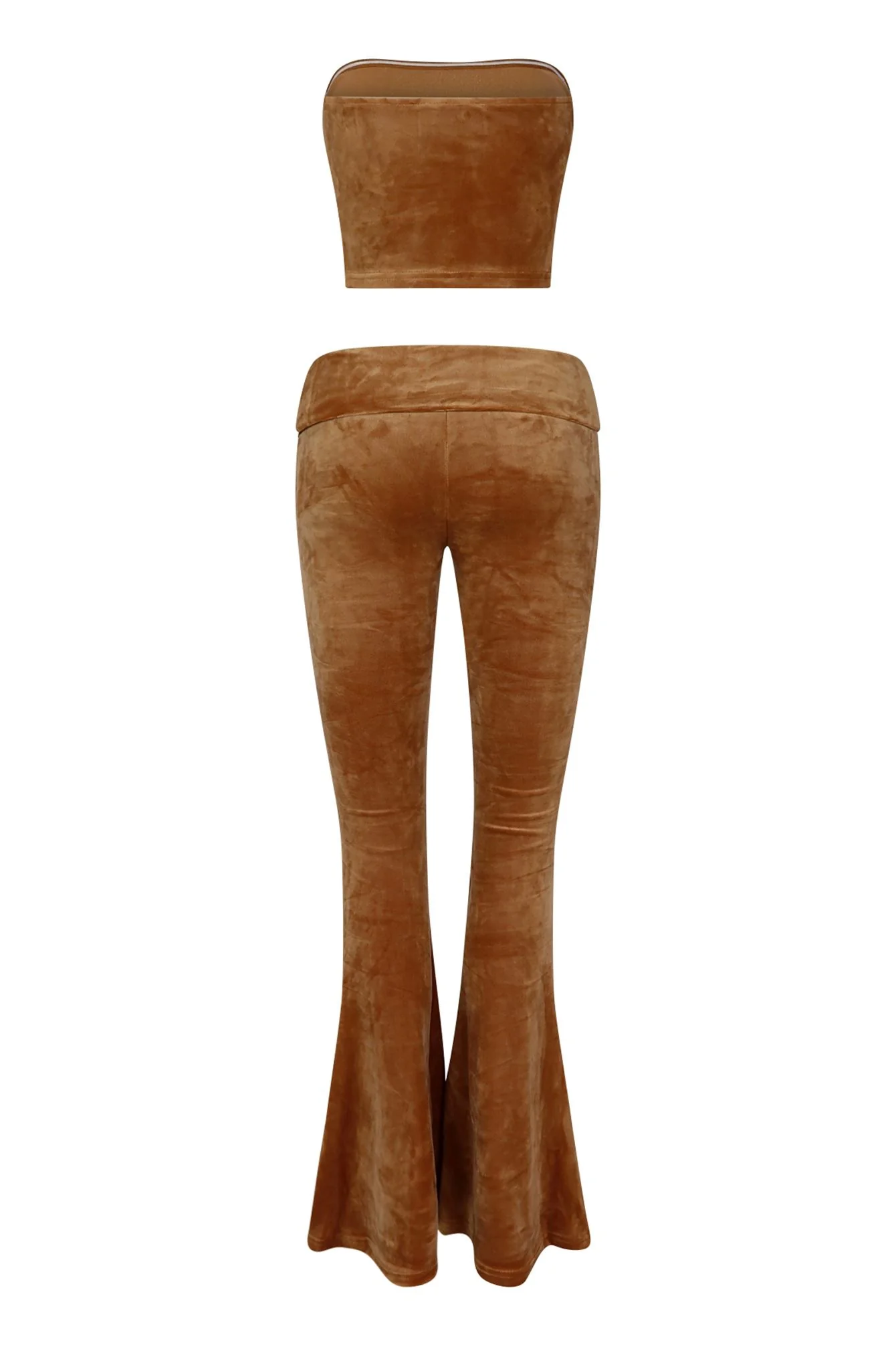 Girls Girl Velour Top & Low Rise Pants SET - Image 4
