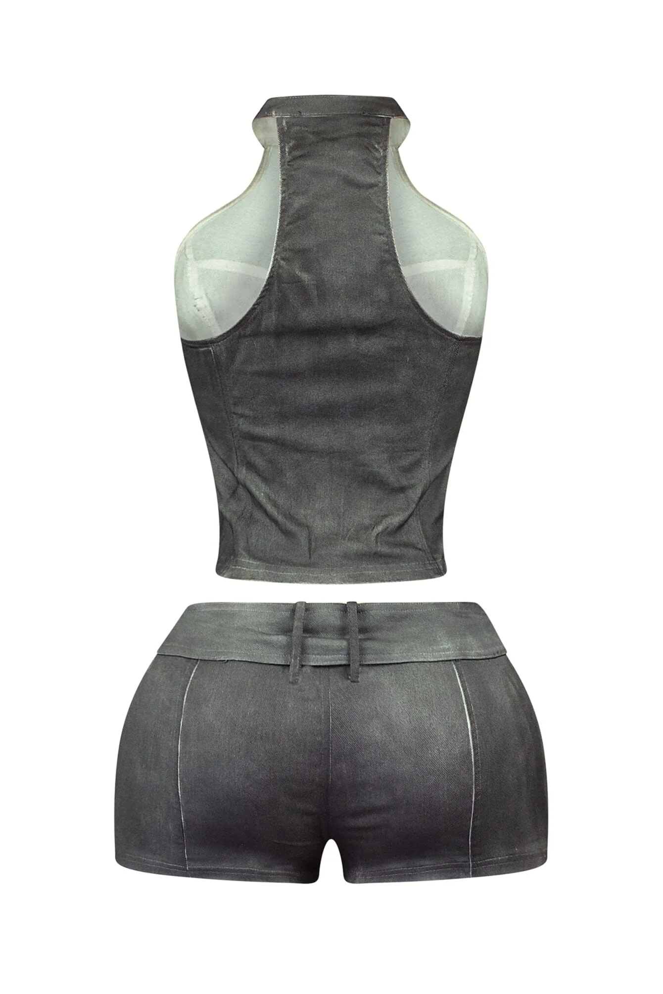 Way 2 Hot Zip Up Top & Shorts SET - Image 7