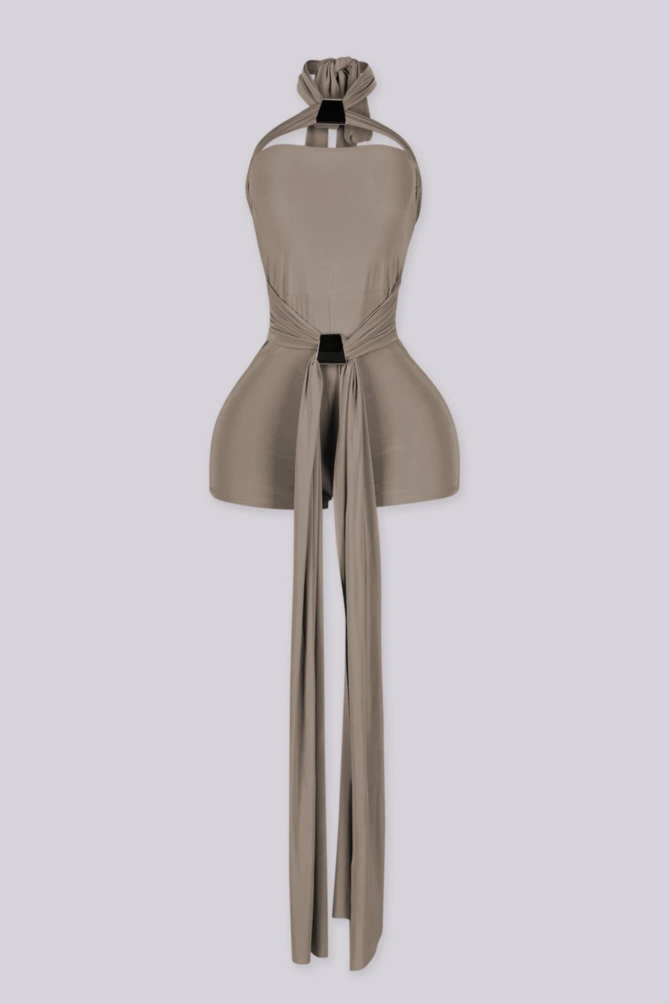 Zyvra Luxe Halter Romper - Image 7